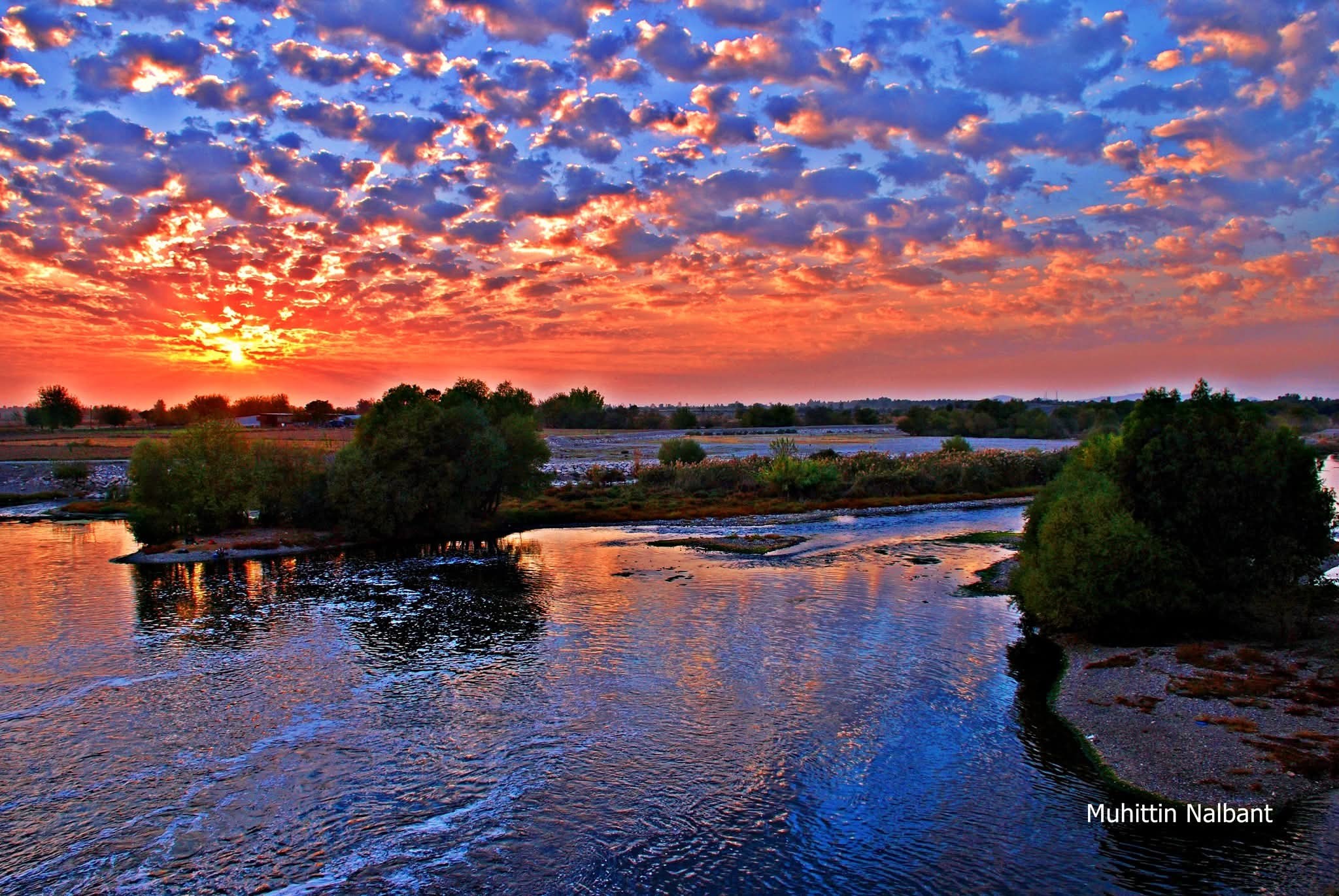 Hemite Köyü’nde Ceyhan Nehri Ve Gün Batımı Büyülüyor (4)