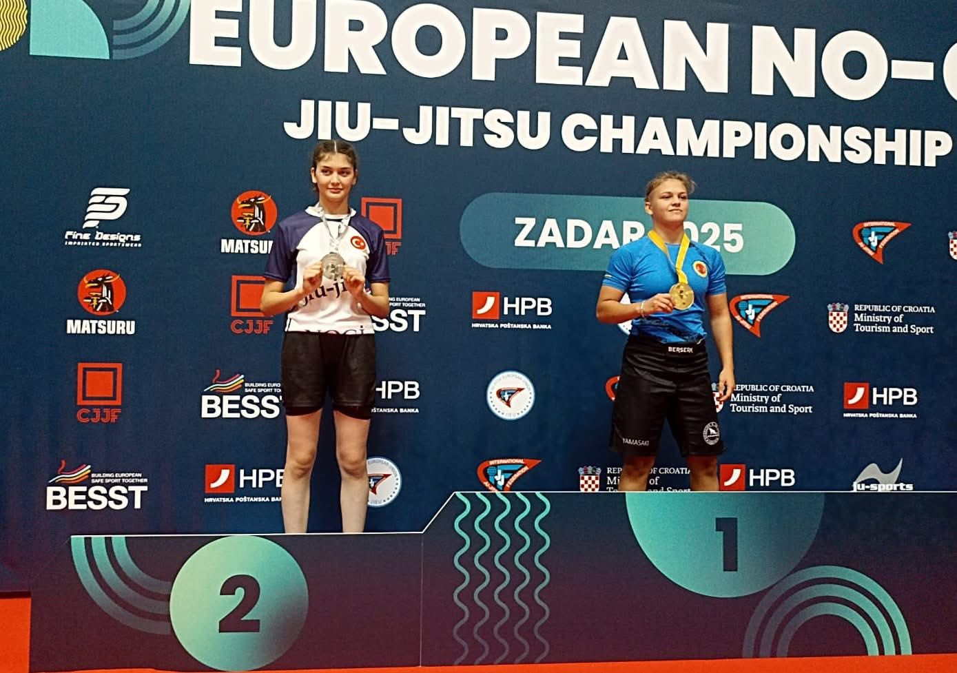 Kadirli’nin Gururu Nurefşan Pala Avrupa İkincisi2