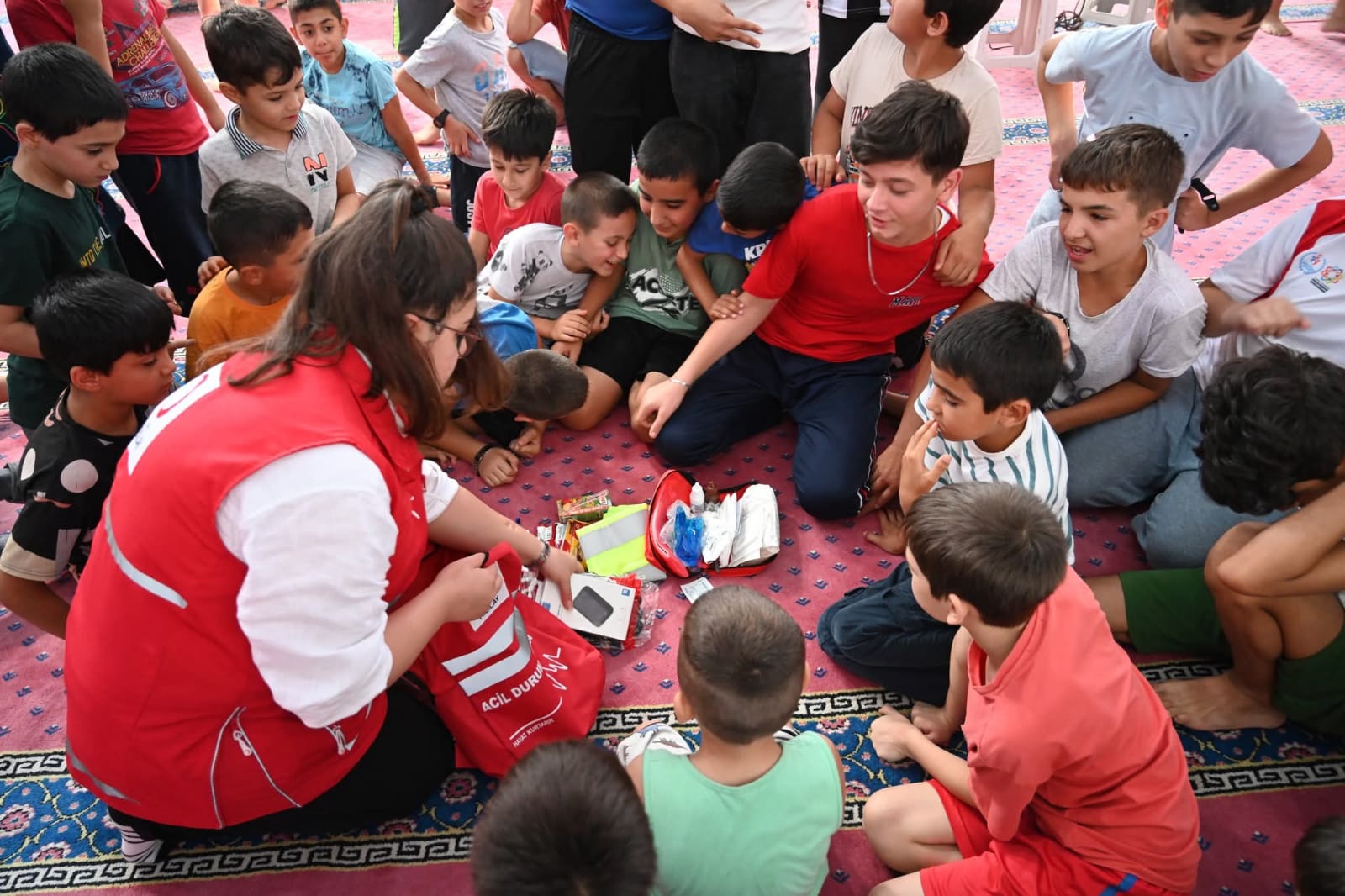 Kızılay’dan Kuran Kursu Öğrencilerine Afet Eğitimi7