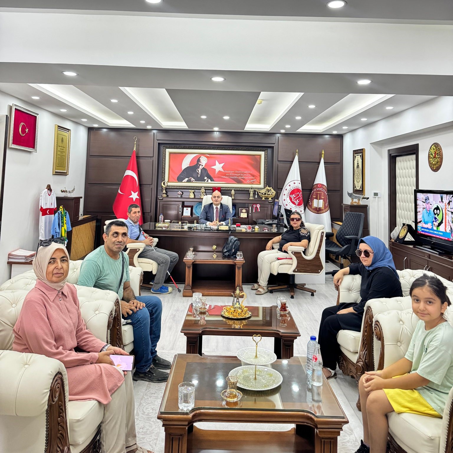 Küçük İkra’nın Büyük Hayali Gerçek Oldu Cumhuriyet Başsavcısı Makamında (1)