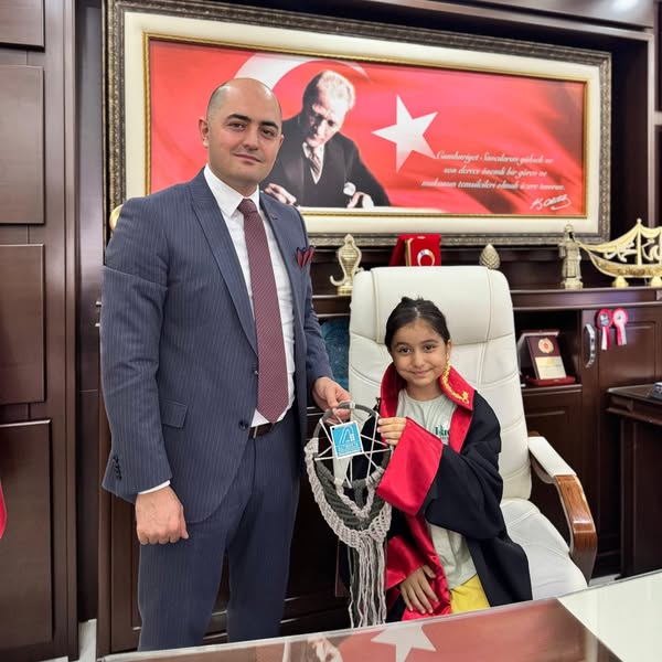 Küçük İkra’nın Büyük Hayali Gerçek Oldu Cumhuriyet Başsavcısı Makamında (2)
