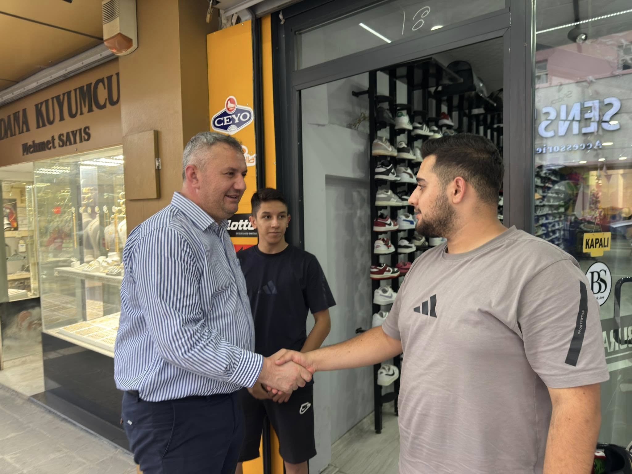 Mustafa İba’dan Esnafla Samimi Buluşma (5)
