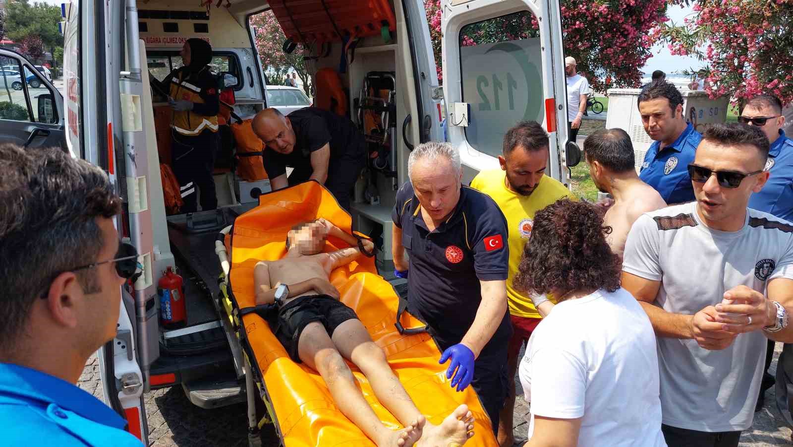 Samsun’da Yürekleri Ağza Getiren Anlar2