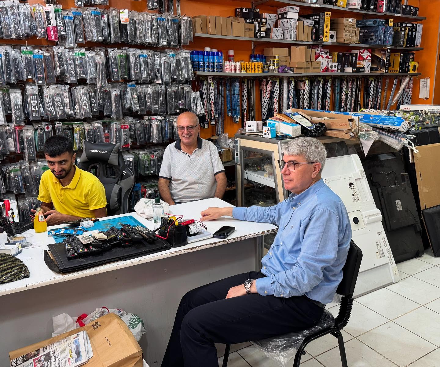 Seydi Gülsoy, Osmaniye Çarşı Esnafını Ziyaret Etti3