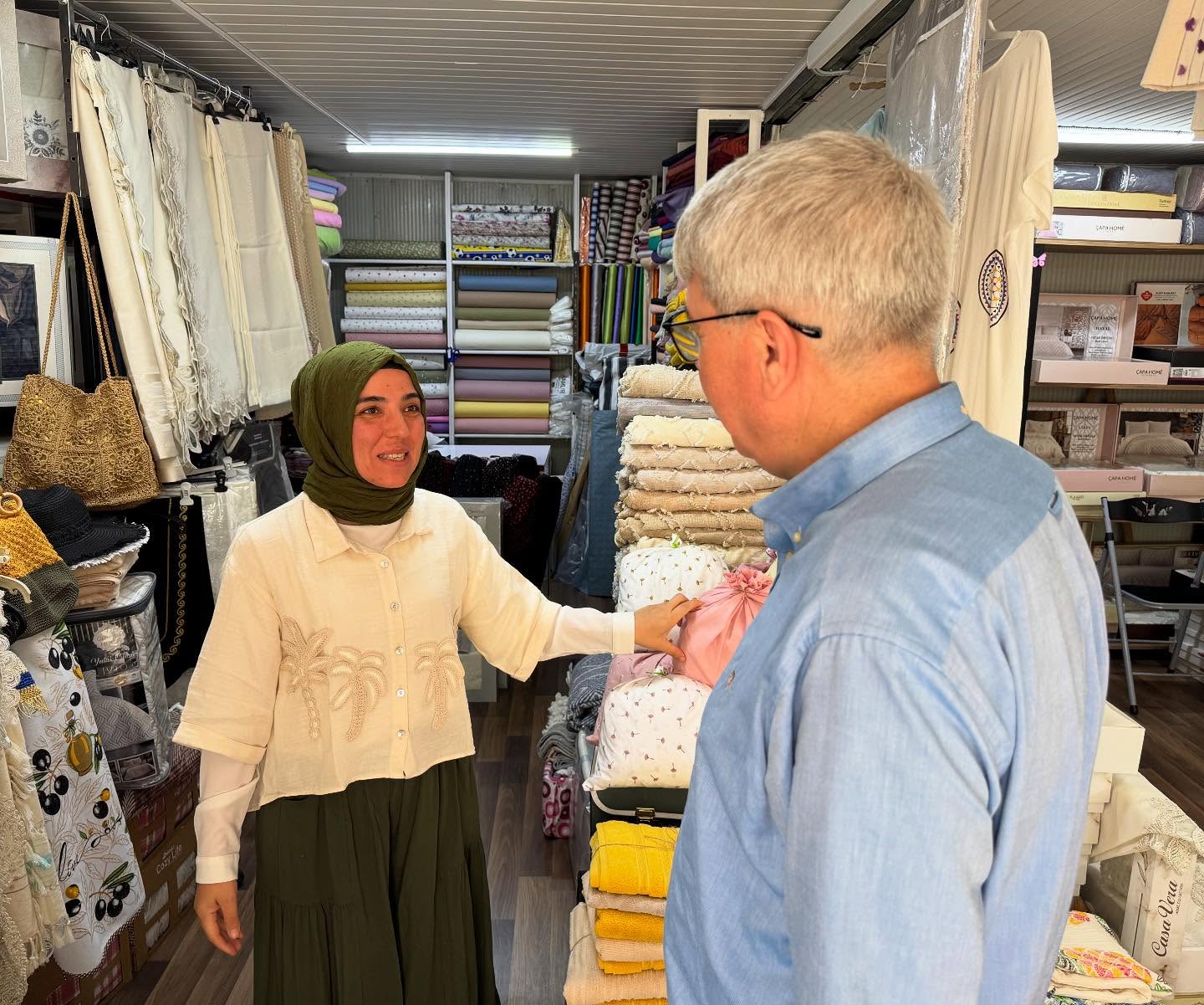 Seydi Gülsoy, Osmaniye Çarşı Esnafını Ziyaret Etti7