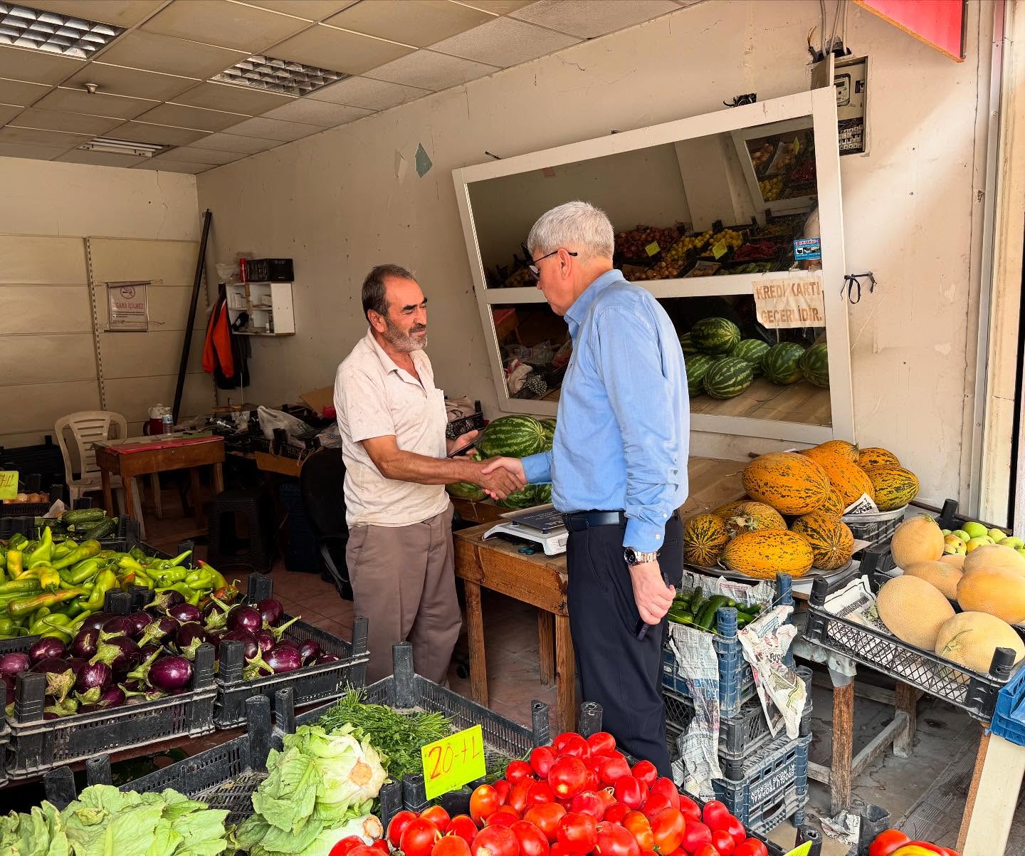 Seydi Gülsoy, Osmaniye Çarşı Esnafını Ziyaret Etti8