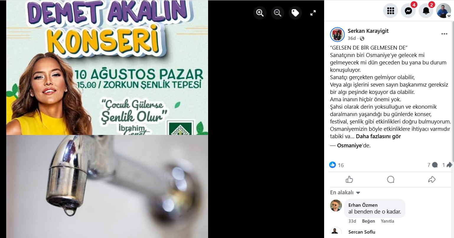 Karayiğit'ten Akalın'a Gönderme