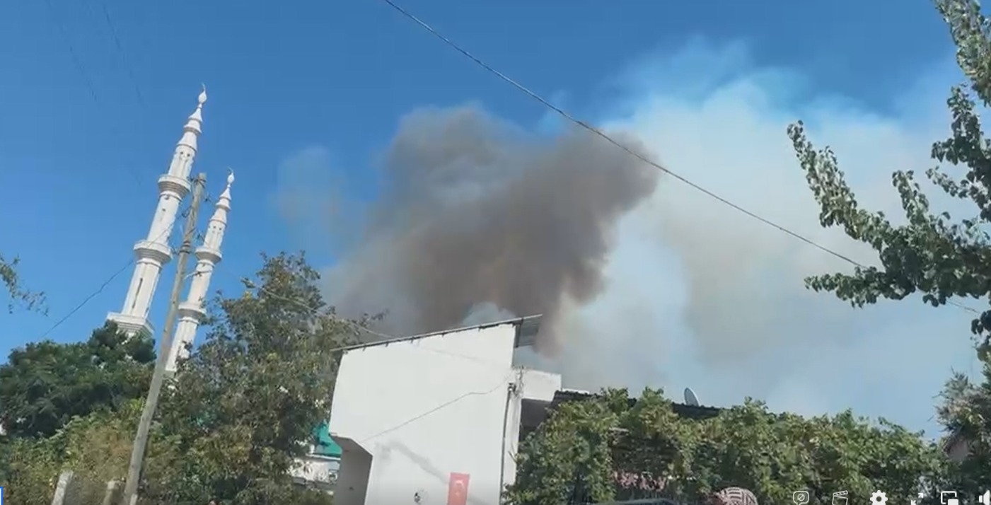 Düziçi Yarbaşı Karacaören’de Yangın