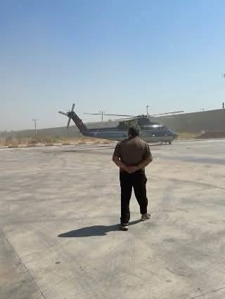 Aksaray Tarlaya Helikopterle