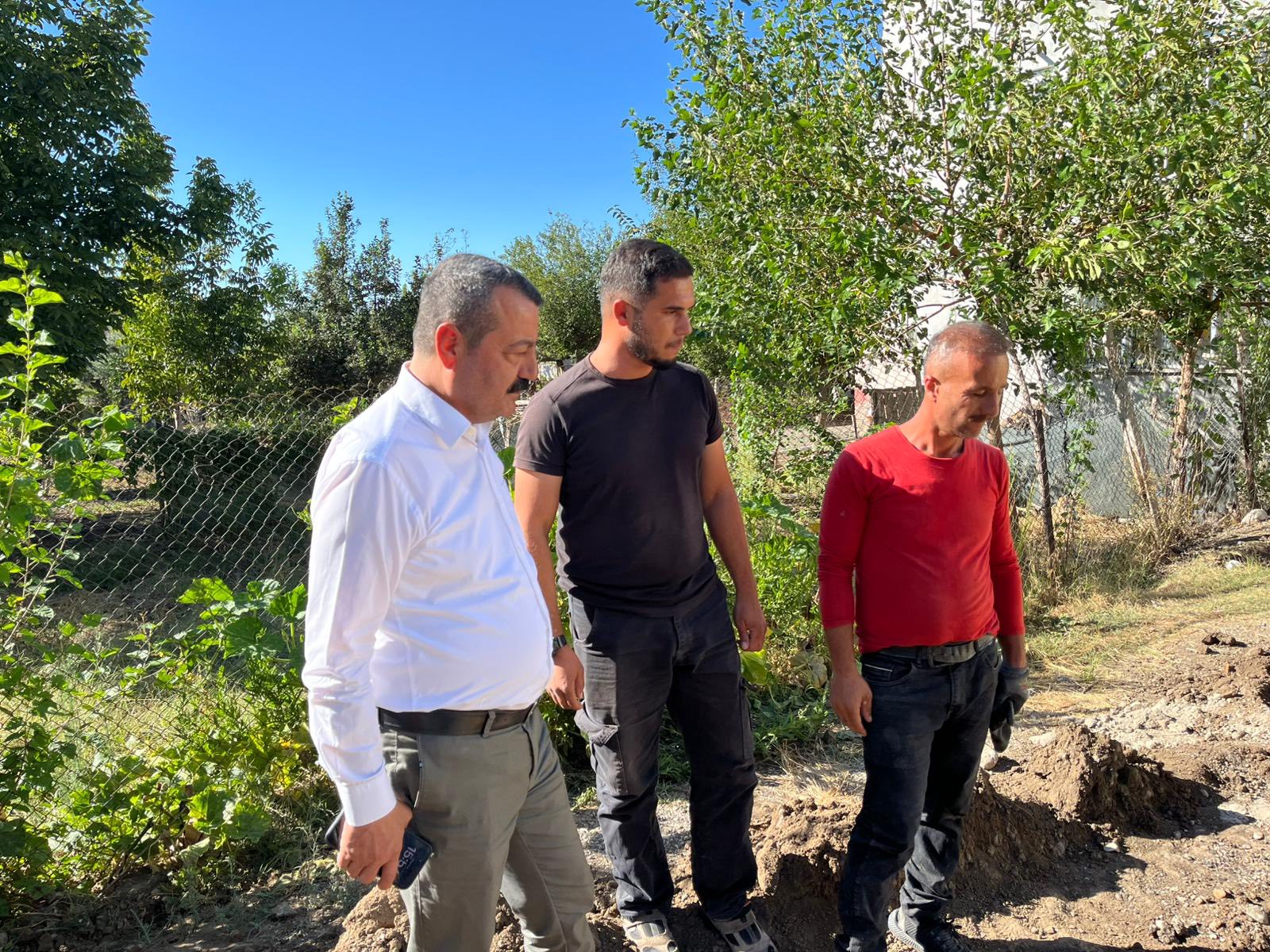 Başkan Aksoy, Yarbaşı’nda Doğalgaz Çalışmalarını İnceledi4