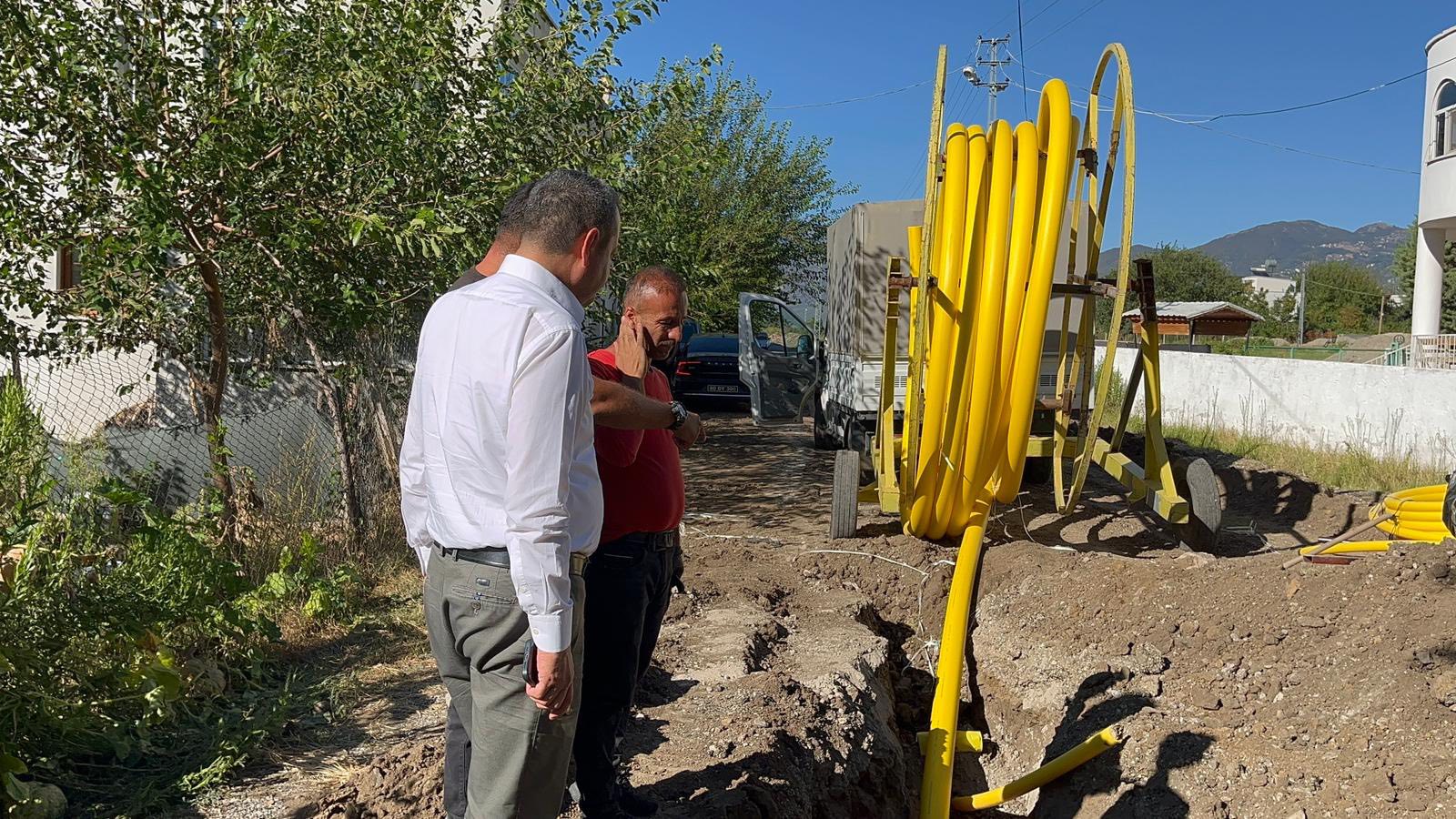 Başkan Aksoy, Yarbaşı’nda Doğalgaz Çalışmalarını İnceledi6