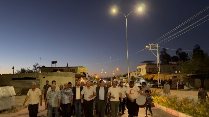 Böcekli’de Geceyi Gündüze Çeviren Proje Belde Girişi Aydınlatma Hizmete Açıldı (4)