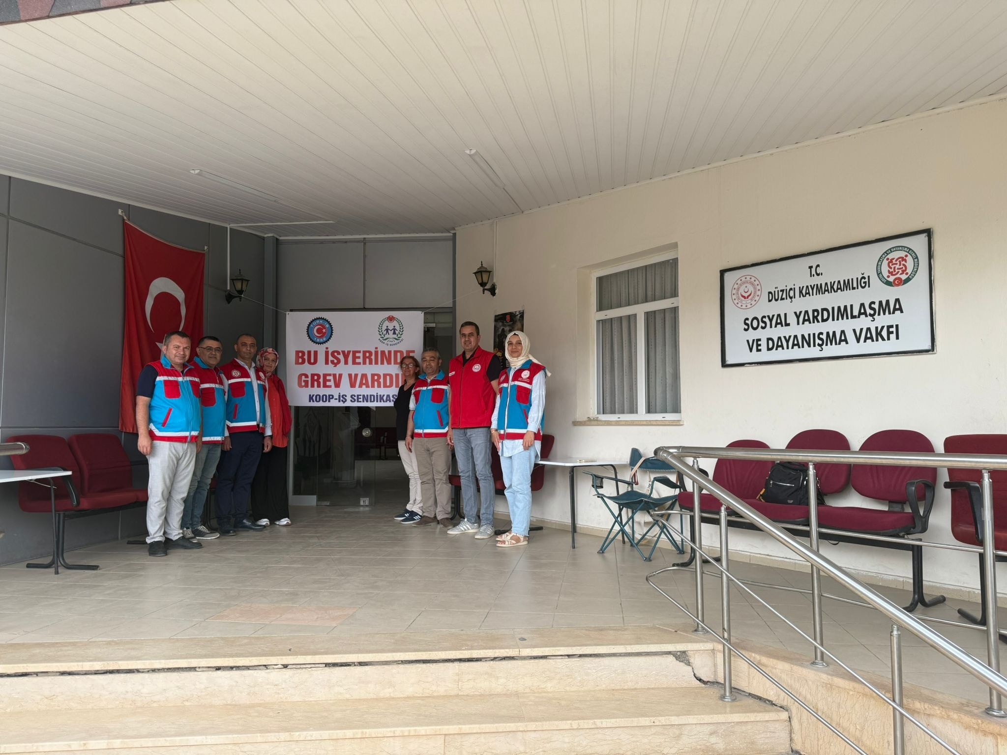 Düziçi Sydv İşçileri Greve Gitti (2)