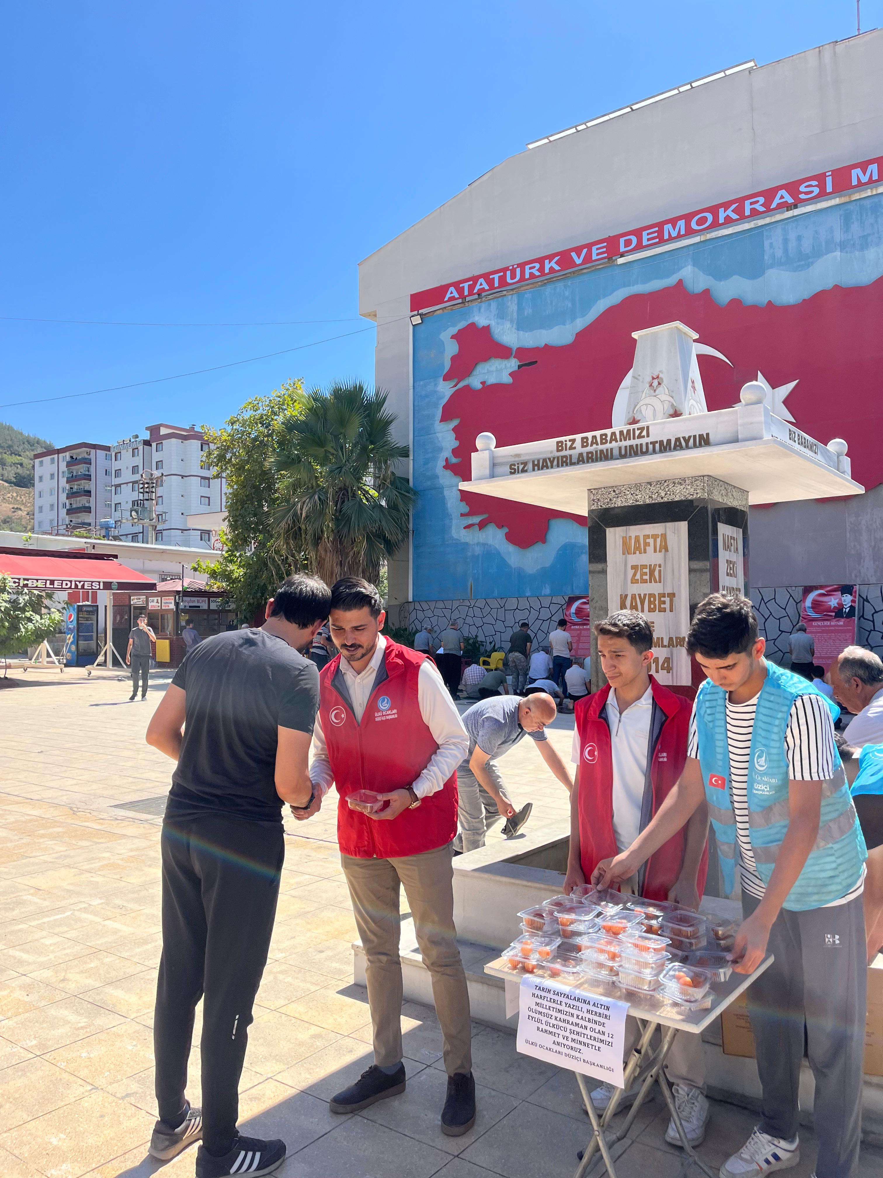 Düziçi Ülkü Ocakları’ndan Ülkücü Şehitler İçin Lokma Hayrı (1)