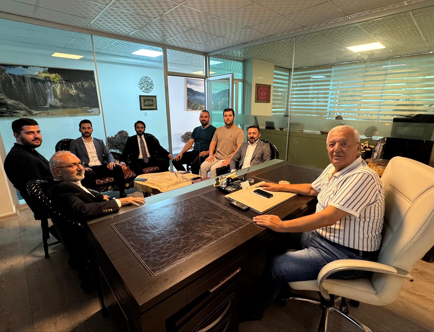 Eski Milletvekili Kastal, Düziçi’nde Esnaf Ve Başkanlarla Buluştu (7)