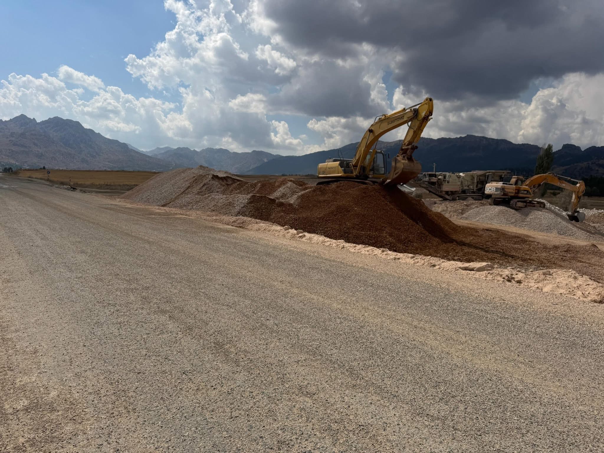Göksun Andırın Yolunda Çalışmalar Tam Gaz Sürüyor (4)