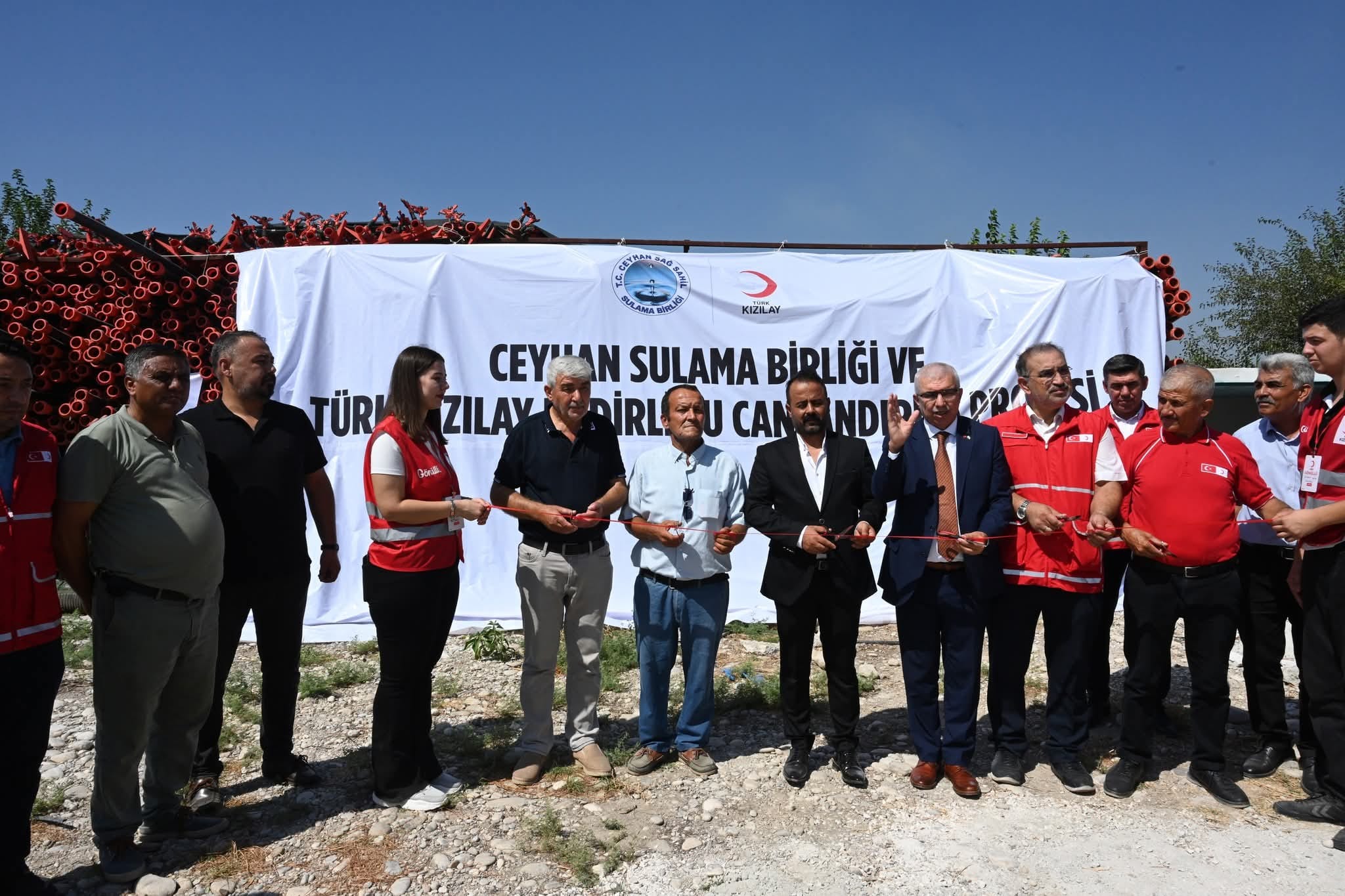 Kadirli’de Kızılay’dan Tarımsal Su Projesi Ve Butik Açılışı10