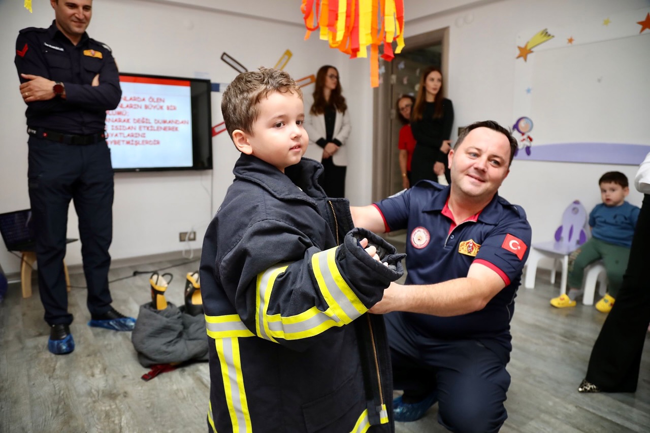 Kırklareli’nde Miniklere İtfaiye Eğitimi Verildi4