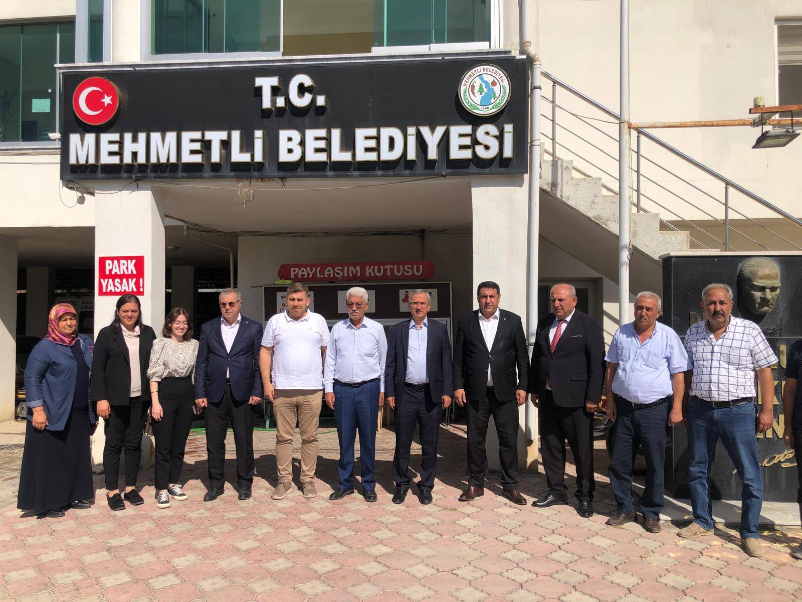Mehmetli Belediyesi’ne Ak Parti Heyetinden Ziyaret2