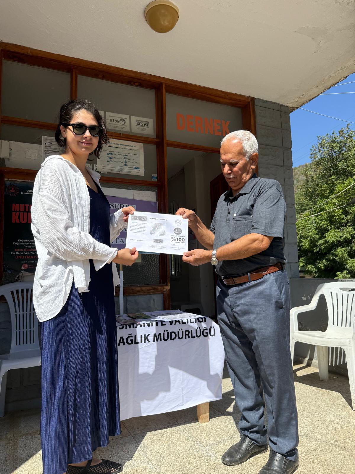 Osmaniye’de Tütünle Mücadele Sahaya Taşındı3