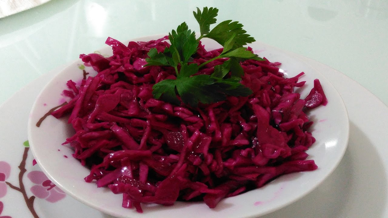 Osmaniyeliler Için Ev Yapımı Kırmızı Lahana Turşusu5