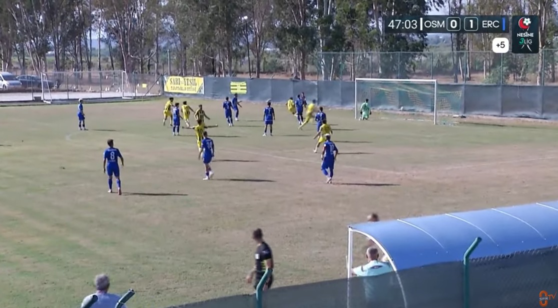 Osmaniyespor, Yunus Nas'ın Penaltı Golüyle Eşitliği Sağladı! (2)