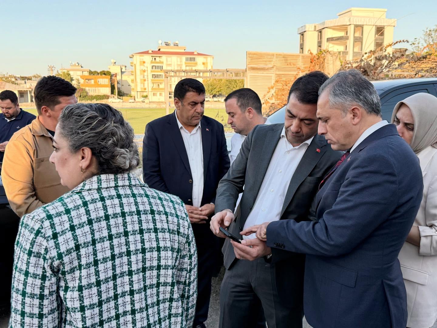 Ak Parti Osmaniye Teşkilatı 7 Ocak Stadyumu’nu İnceledi2