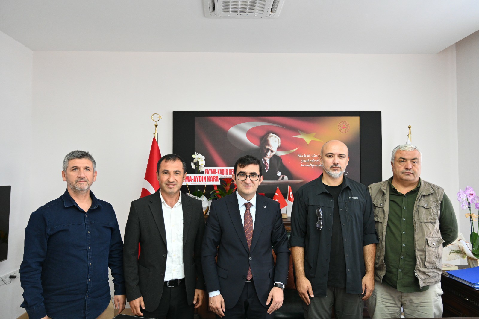 Anadolu Ajansı’ndan Sumbas Kaymakamı Kara’ya Ziyaret (1)