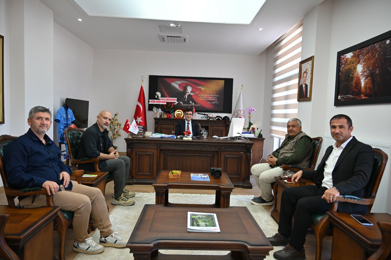 Anadolu Ajansı’ndan Sumbas Kaymakamı Kara’ya Ziyaret (3)