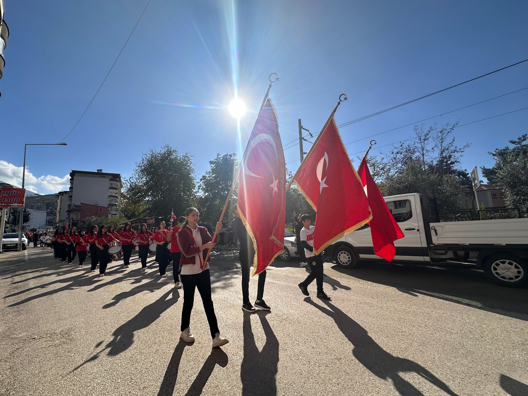 Bahçe’de 102. Yıl Coşkusu Cumhuriyet Yürüyüşüyle Tek Yürek3