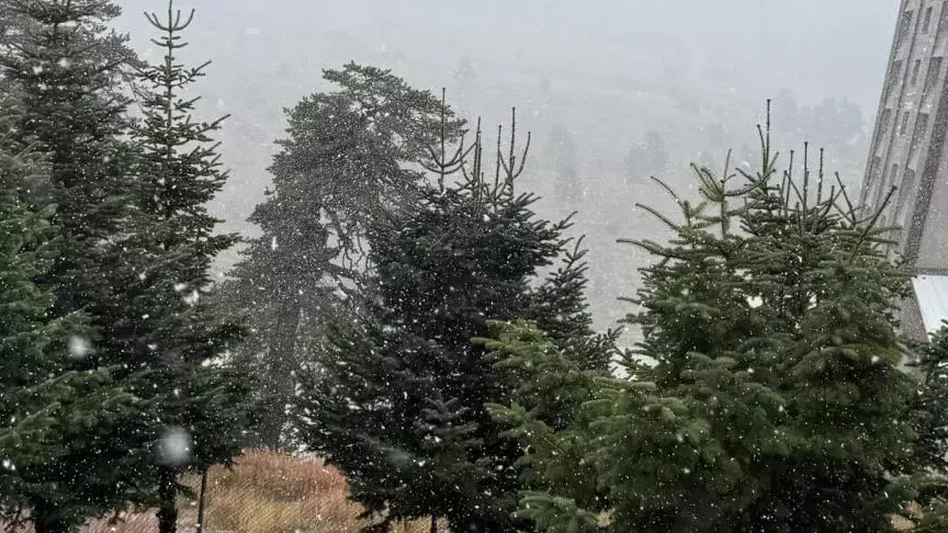 Bolu Uludağ Bozdağ Ve Kaş’ta Mevsimin İlk Karı Yağdı3