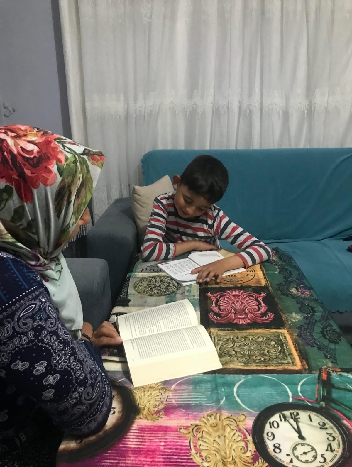 Çedes Düziçi'nden Aileyle Kitap Okuma Etkinliği (3)