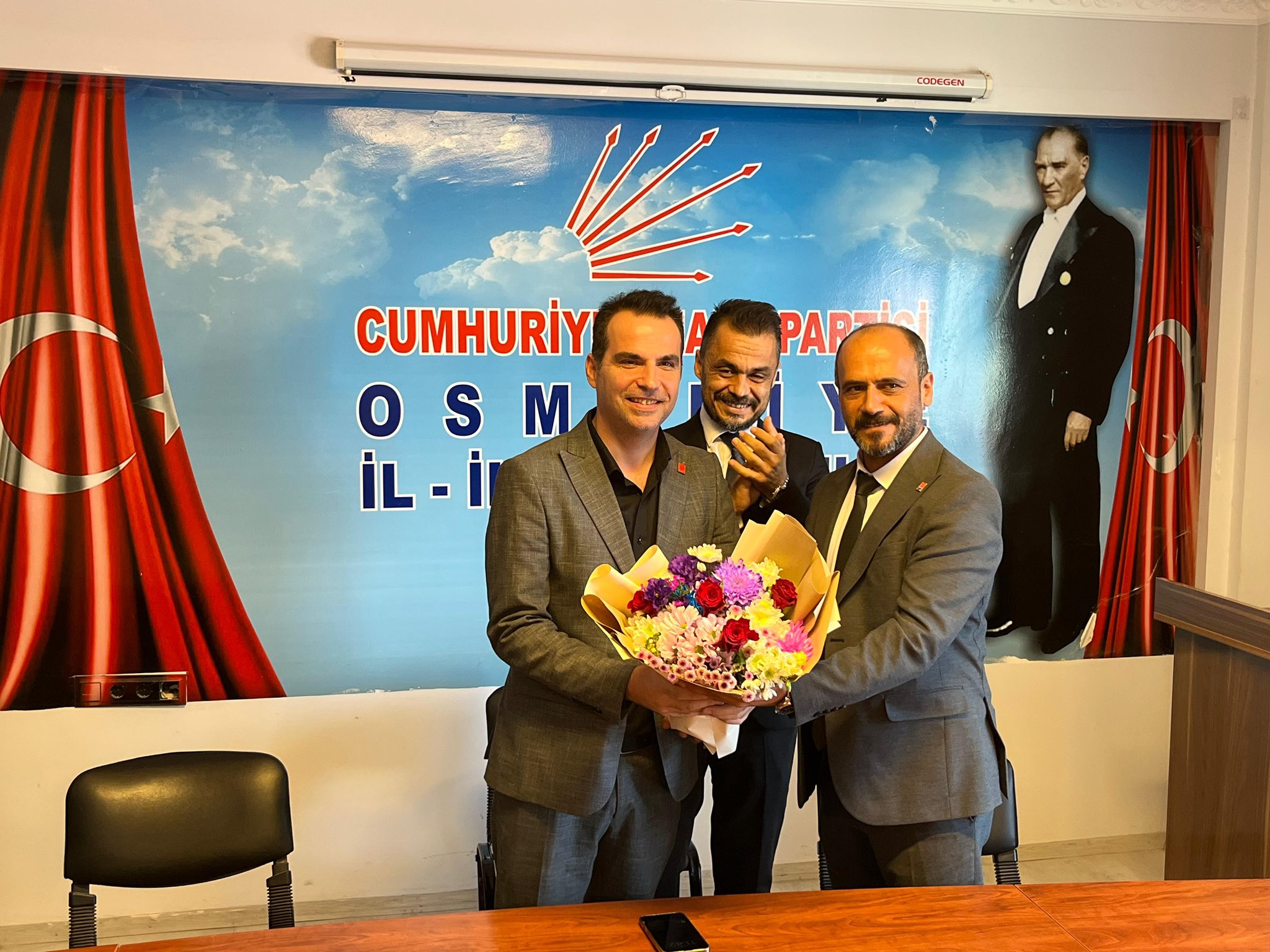 Chp Osmaniye Merkez İlçe Başkanlığı’nda Görev Değişimi2