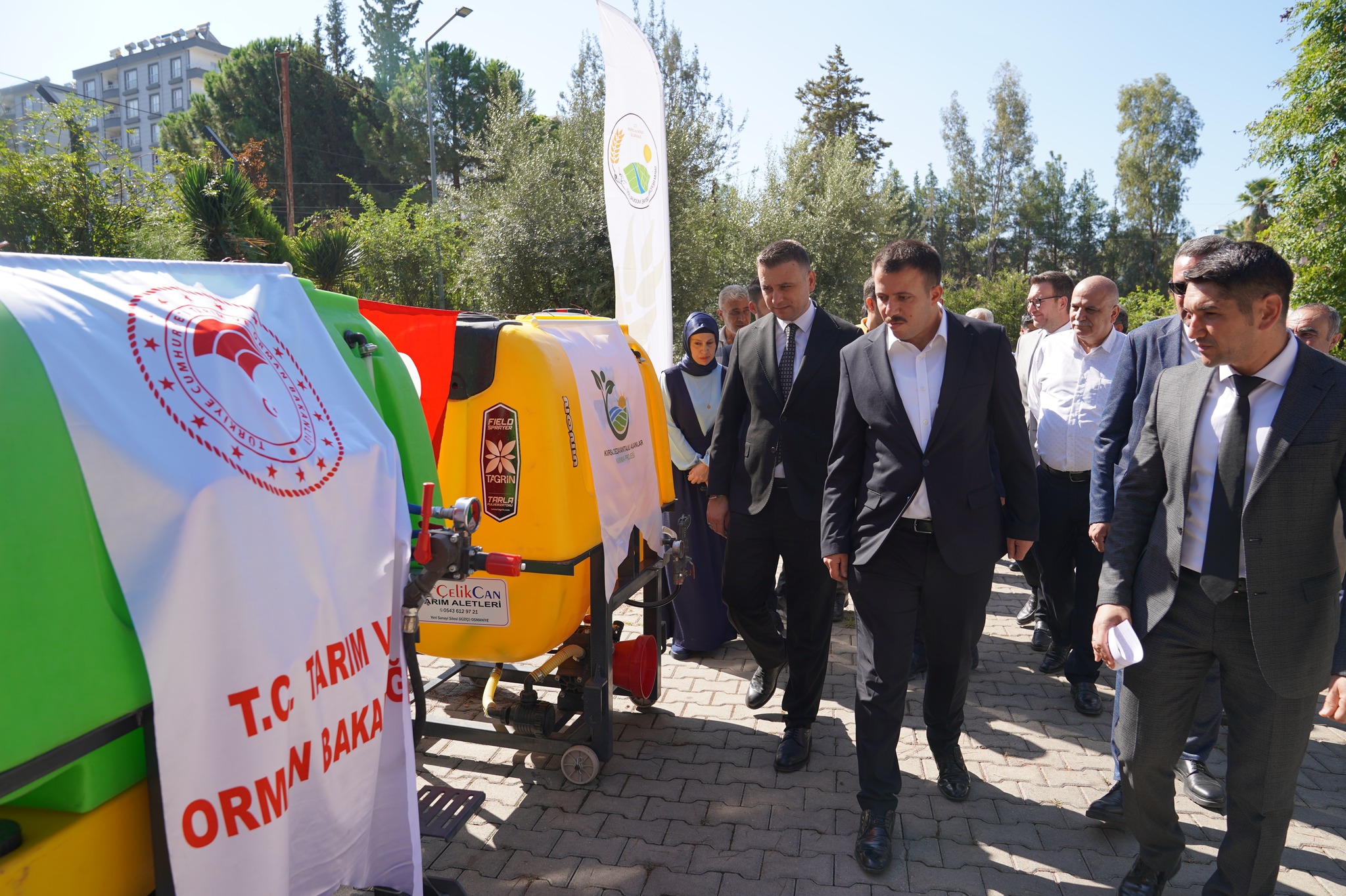 Düziçi’nde Çiftçilere Makine Ekipman Desteği Töreni6