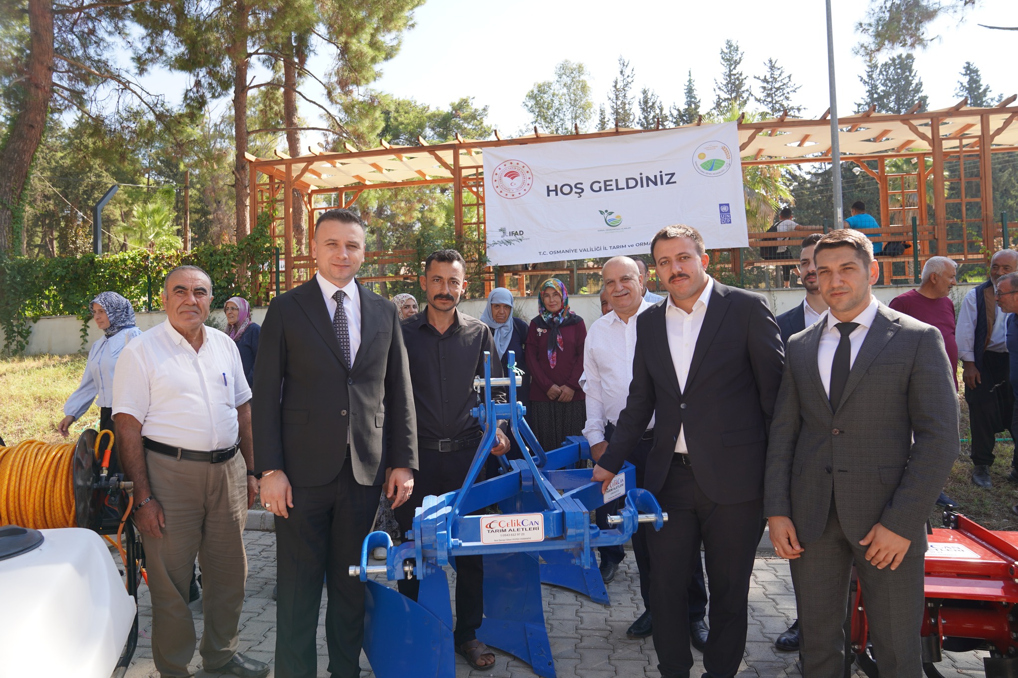 Düziçi’nde Çiftçilere Makine Ekipman Desteği Töreni8