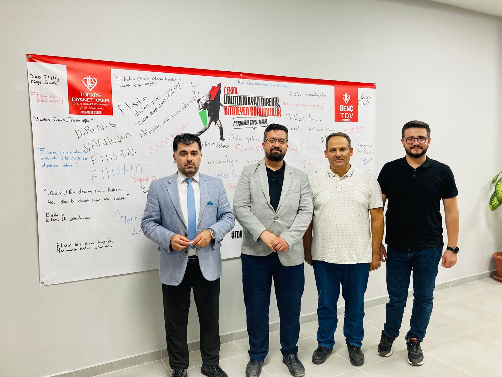 Filistin Duvarı Ziyaretiyle Tamamlanan Manevi Etkinlik (1)