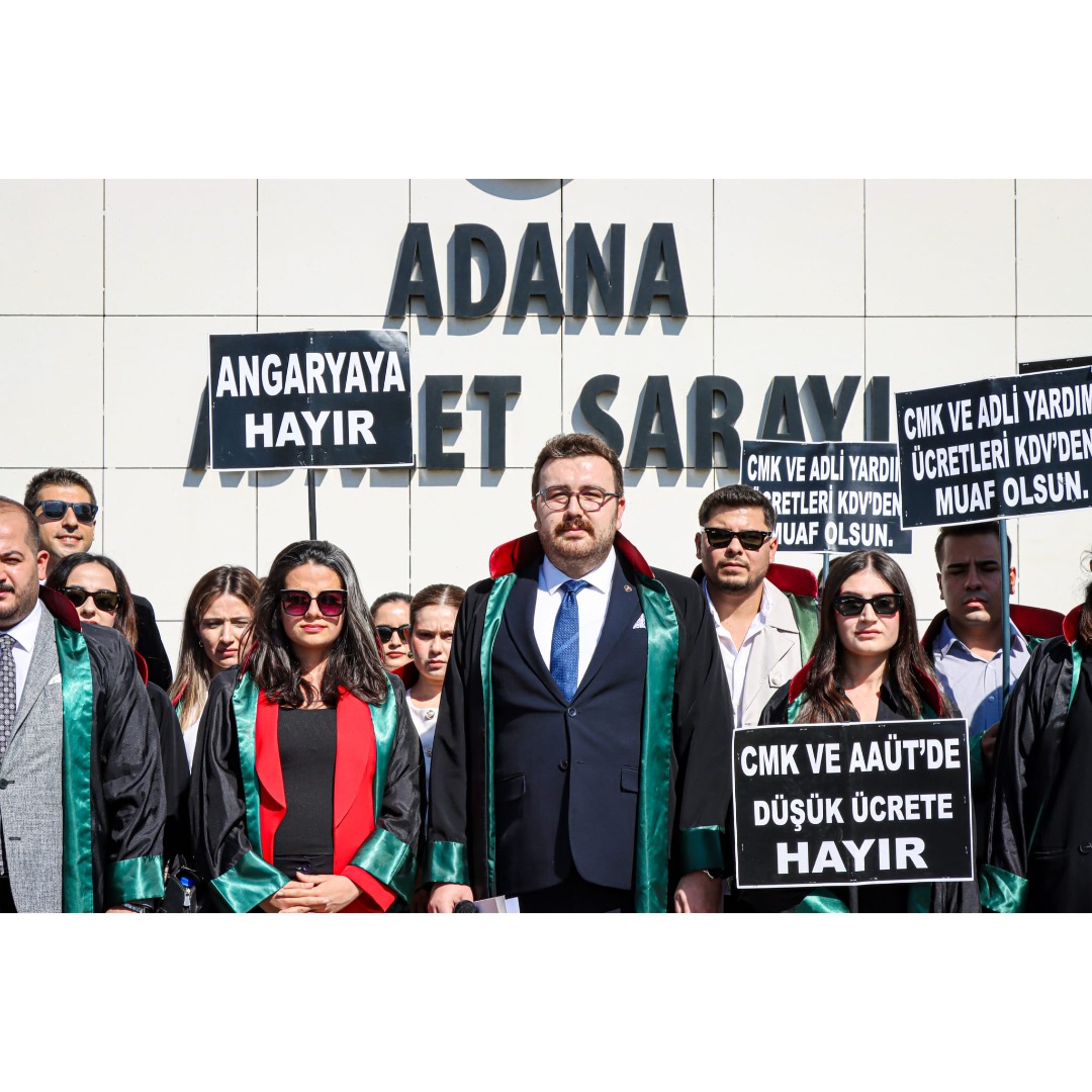 Genç Avukatlardan Cmk Ücret Tarifesi İçin Eş Zamanlı Eylem2