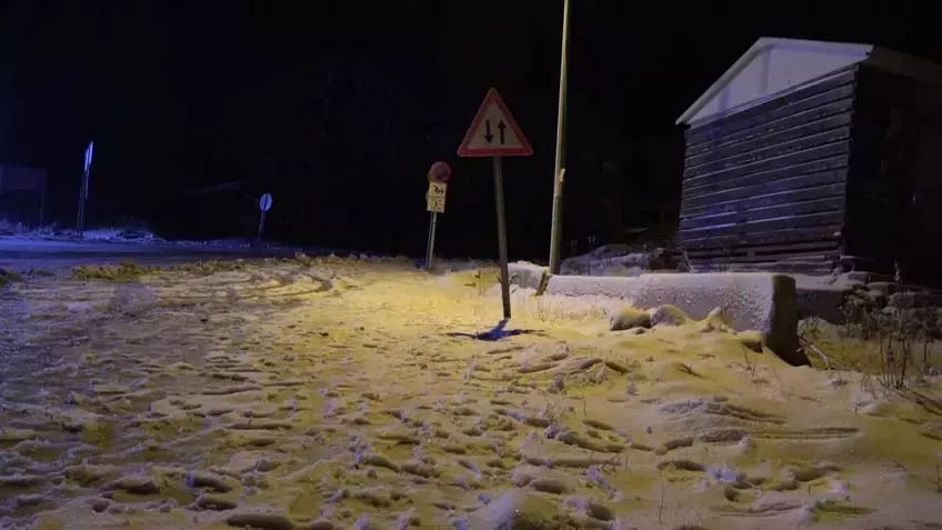 İstanbul’un Yanı Başında Kar Yağışı Etkili Oldu10