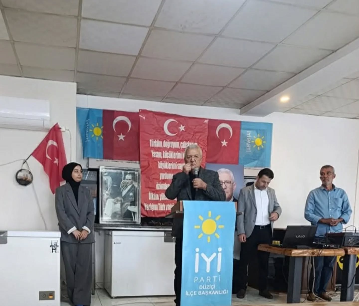 İyi̇ Parti Düziçi’nde Bülent Algan Güven Tazeledi (4)