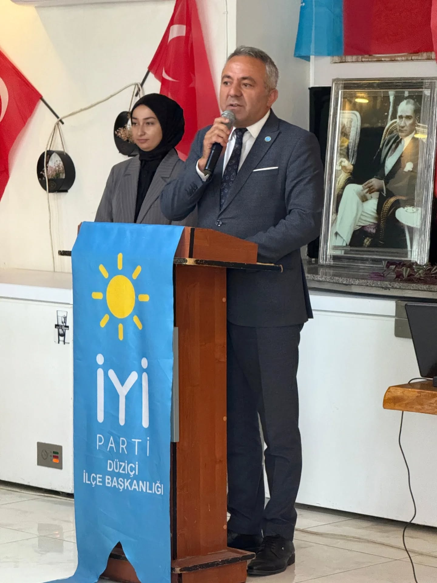 İyi̇ Parti Düziçi’nde Bülent Algan Güven Tazeledi (7)