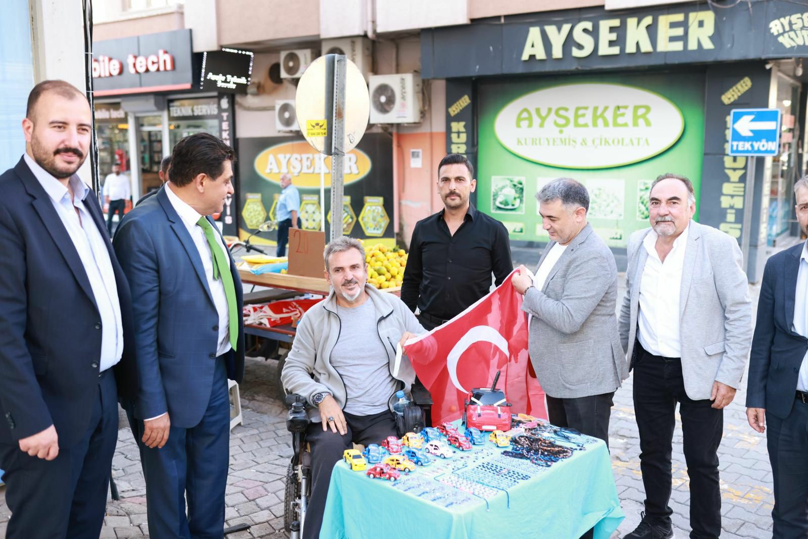 Kadirli Mhp’den Bayrakla Birlik Mesajı (1)