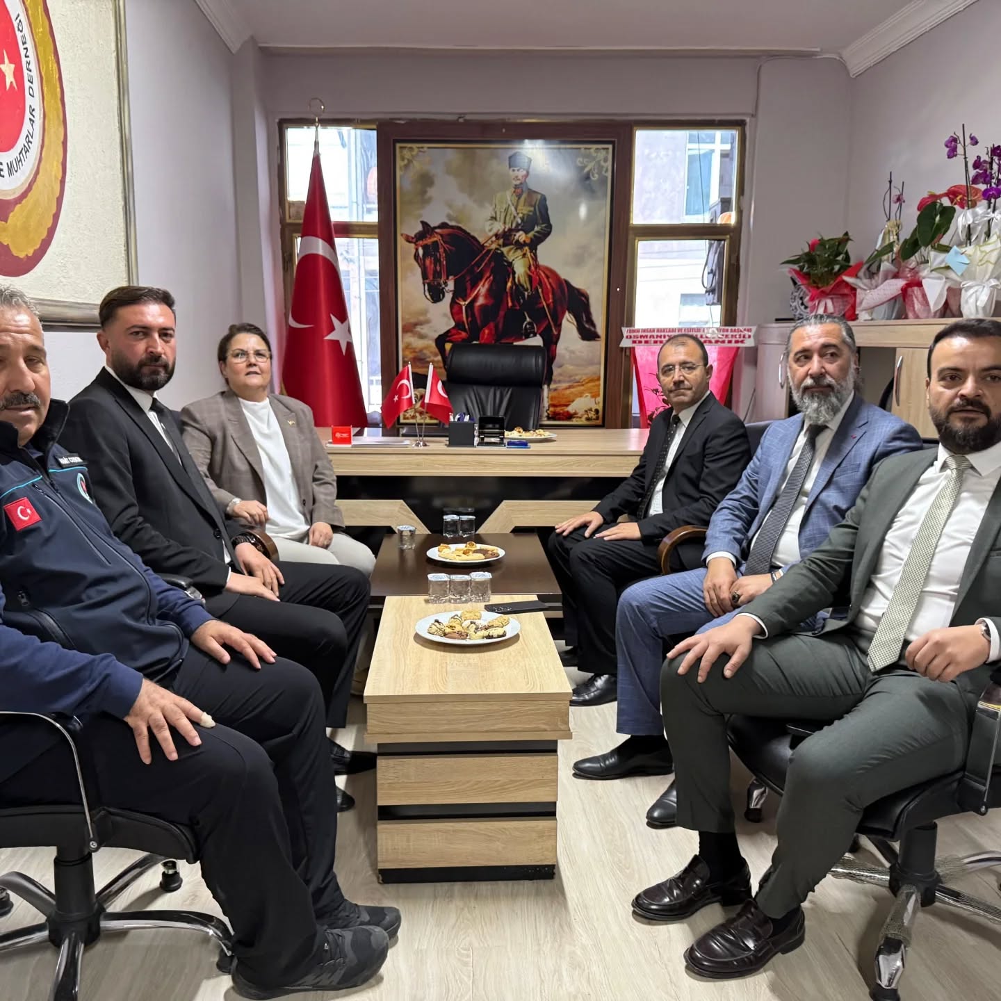 Kadirli’de Muhtarlar Derneği Ziyareti Ve İstişare Toplantısı (2)