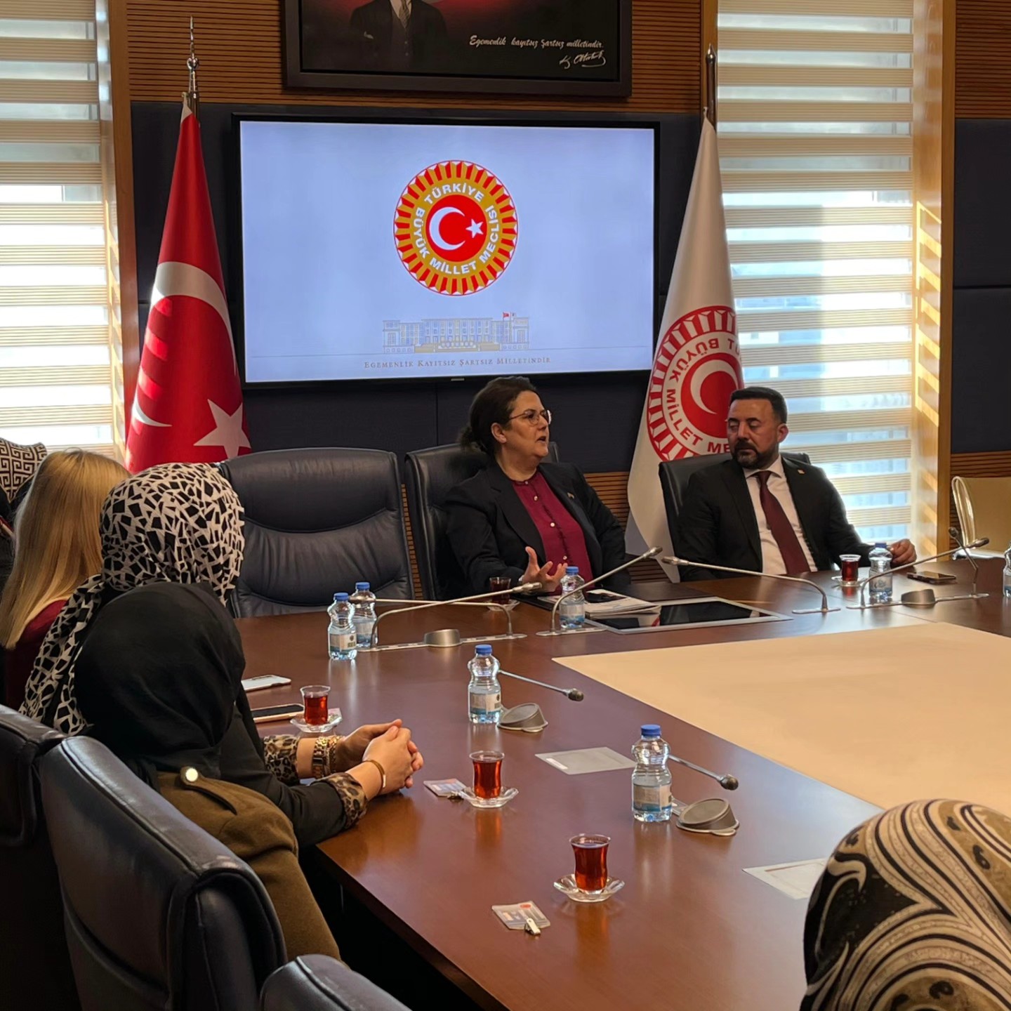 Kararmaz, Tbmm’de Milletvekilleriyle Projeleri Görüştü5