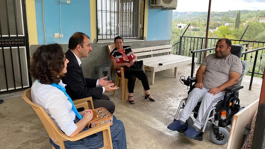 Kaymakam Dolu Ve Eşi Hane Ziyaretlerinde Bulundu3