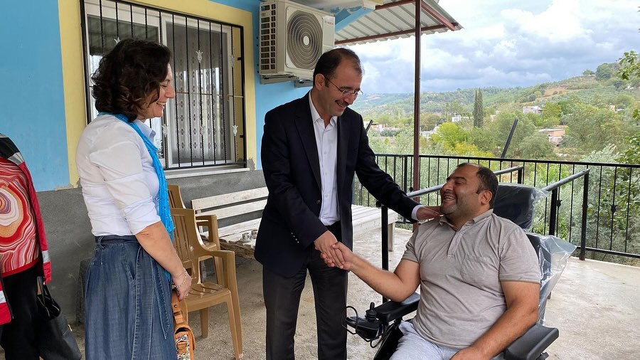 Kaymakam Dolu Ve Eşi Hane Ziyaretlerinde Bulundu6