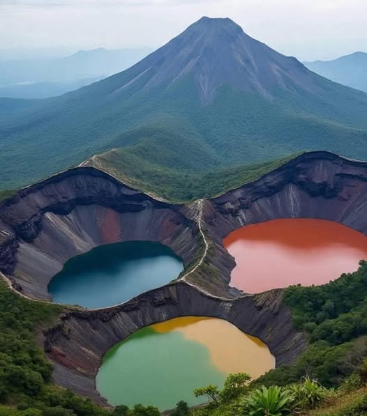 Kelimutu Gölü’nün Gizemi Doğanın Üç Renkli Bilmecesi