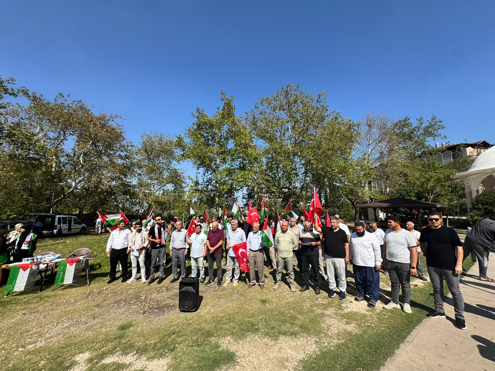 Osmaniye’de Filistin’e Destek Çağrısı (4)