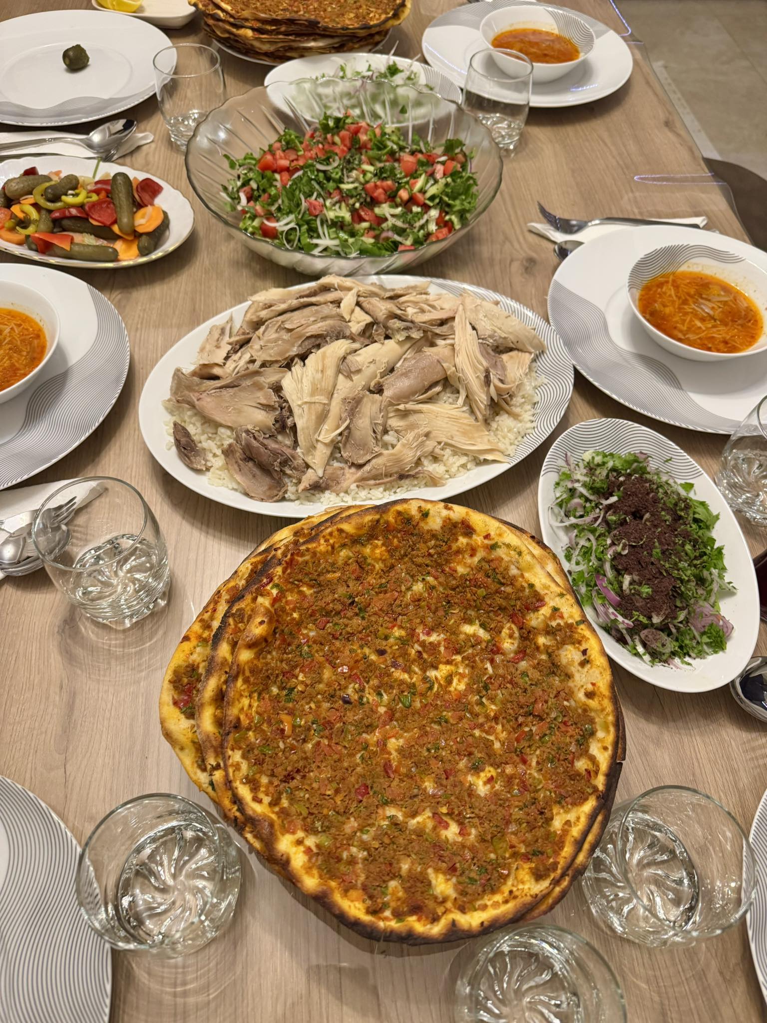 Osmaniye’de Maraş Usulü Lahmacuna Yoğun İlgi