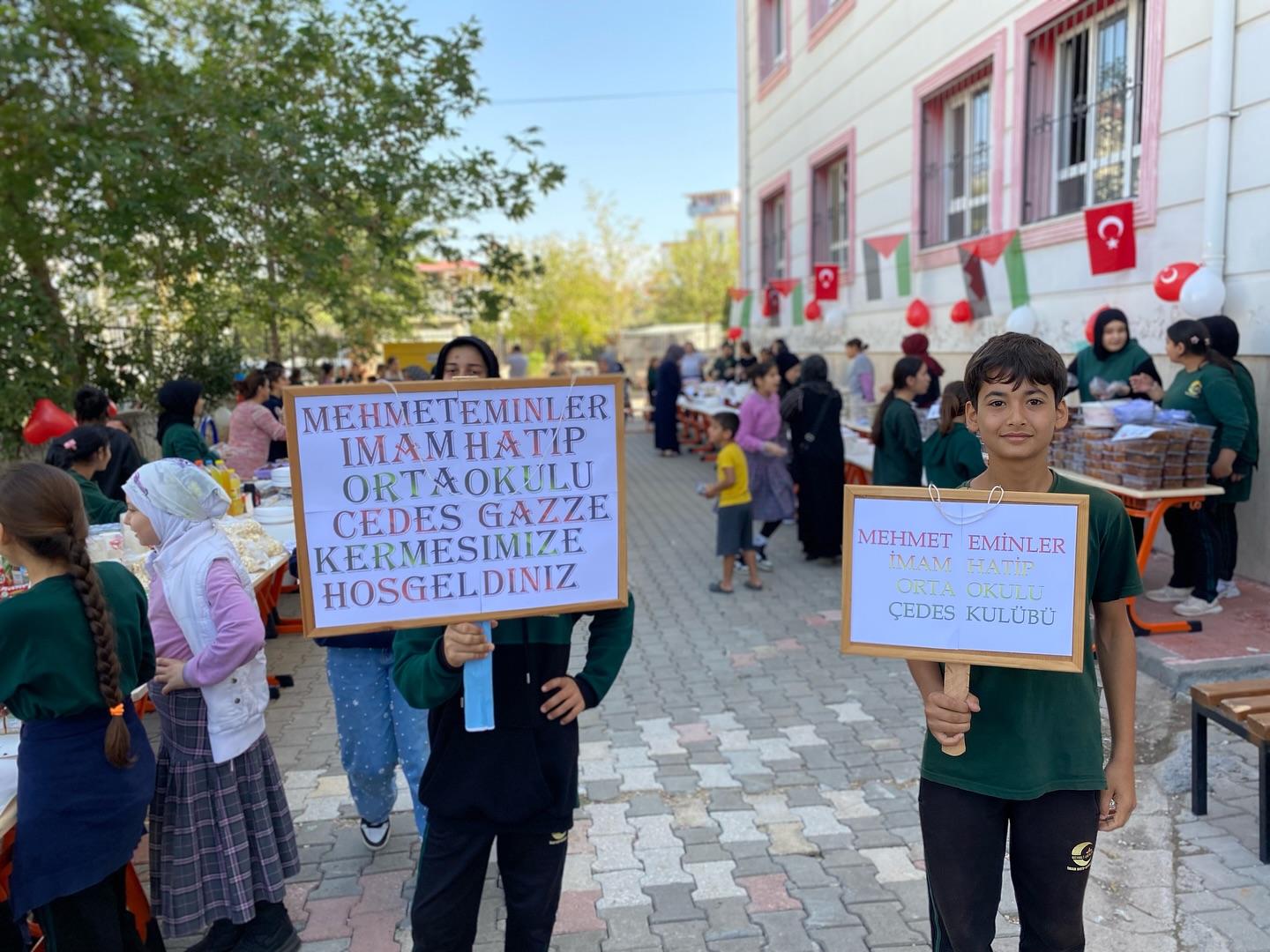 Osmaniye’de Öğrencilerden Gazze’ye Yardım Eli2