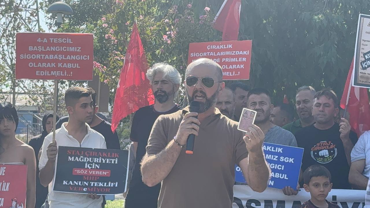 Osmaniye’de Staj Mağdurları Meydanlardaydı (1)